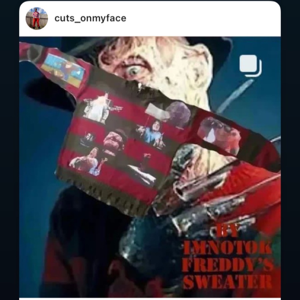 Freddy Krueger sweater